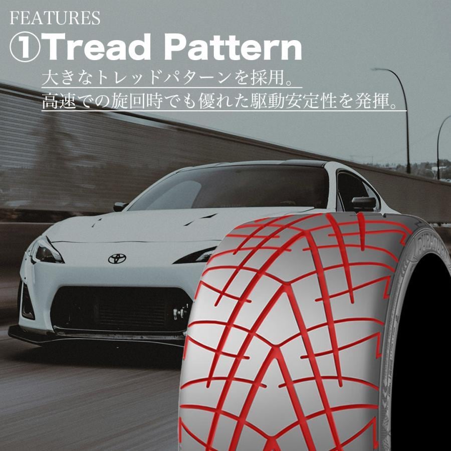 2025年製 DURATURN XXR 265/35R18 97Y XL トレッドウェア 320 265/35